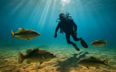 Discover Hidden Coves and Crystal Waters with bass lake scuba diving today