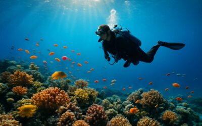 Dive into wonder with scuba diving 18 meters and beyond.
